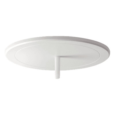 Hub inalámbrico Vive / 700 dispositivos / Clear Connect 433.05-434.79 MHz / Wi-Fi 2.4 GHz / Ethernet 10/100 / 2 entradas de contacto seco / montaje empotrado