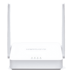 Router Inalámbrico N /  2.4 GHz de 300 Mbps / 1 Puerto WAN 10/100 Mbps  / 2 Puertos LAN 10/100 Mbps / 2 antenas de 5 dBi / Compatible con IPV6 e IPTV