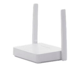Router Inalámbrico N /  2.4 GHz de 300 Mbps / 1 Puerto WAN 10/100 Mbps  / 2 Puertos LAN 10/100 Mbps / 2 antenas de 5 dBi / Compatible con IPV6 e IPTV