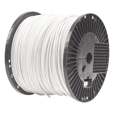 Bobina de Cable UTP de 4 Pares, Vari-MaTriX, Cat6A, 23 AWG, CMR (Riser), Color Blanco, 305 Metros (1000 Pies)