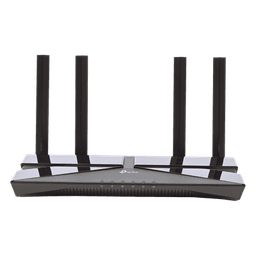 Router WiFi 6 AX 1500Mbps / MU-MIMO 2X2 y OFDMA / 1 Puerto WAN 10/100/1000 Mbps / 4 Puertos LAN 10/100/1000 Mbps / 4 Antenas Beamforming