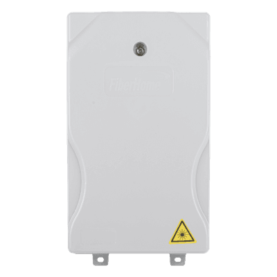 Caja Terminal de Fibra Óptica para Instalación en Interior, Montaje en Pared, 8 Acopladores SC/APC Monomodo, Hasta 24 Empalmes