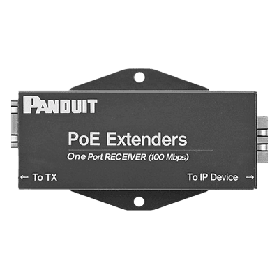 Receptor PoE/PoE+ Para Uso con Transmisor POEXTX1, Hasta 610 Metros (2000 ft) con Cable Cat5e o Cat6, 10/100Mbps