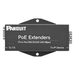 Receptor PoE/PoE+ Para Uso con Transmisor POEXTX1, Hasta 610 Metros (2000 ft) con Cable Cat5e o Cat6, 10/100Mbps