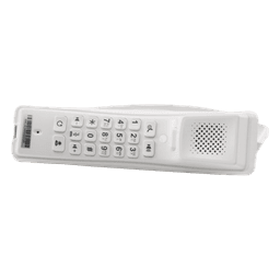 Teléfono IP profesional para Hotelería, montaje en pared,  teclado numérico estándar, conferencia de 3 vías, Opus y PoE.