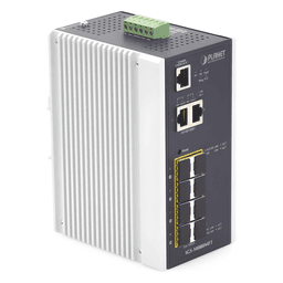Switch Industrial Administrable L2+ / 8 Puertos SFP 1G / 2 Puertos TP Gigabit / 2 Puertos SFP 2.5G / -40 a 75°C / IP30