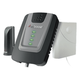 KIT de Amplificador de Señal Celular Home Room, especial para Datos 4G LTE, 3G y Voz. Mejora la señal en áreas de hasta 140 metros cuadrados.