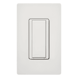 Interruptor accesorio Maestro para control multi-ubicación de luz o ventilador, encendido y apagado con un toque, requiere interruptor electrónico Maestro, color blanco