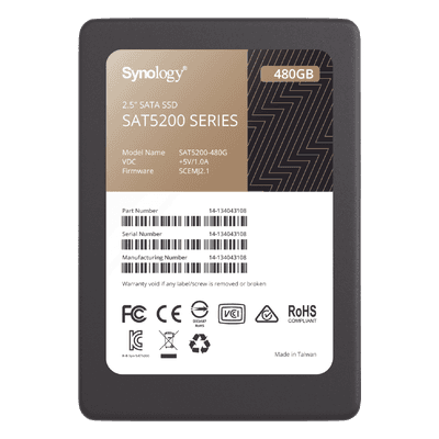 480 GB SSD , diseñada para Synology NAS