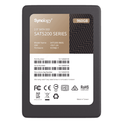 960 GB SSD , diseñada para Synology NAS