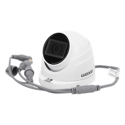 AUDIO POR COAXITRON / Domo TURBOHD 2 Megapixel (1080p) / Gran Angular 106° / Lente 2.8 mm / 20 mts IR EXIR / Exterior IP66 / 4 Tecnologías / dWDR / Metal