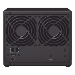 Servidor NAS de escritorio con 4 bahías / Expandible a 9 bahías / Hasta 144 TB
