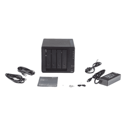 Servidor NAS de escritorio con 4 bahías / Expandible a 9 bahías / Hasta 144 TB