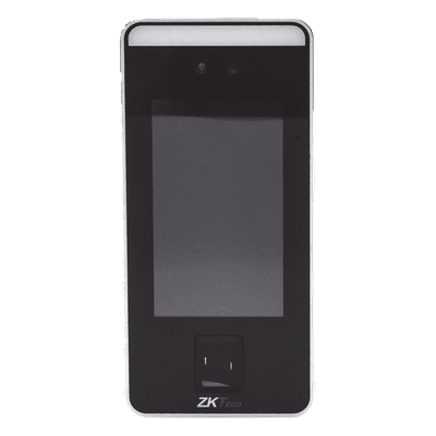 Terminal Biométrica Facial y Palma Sin Contacto / 6,000 Rostros 3,000 Palmas / Pantalla Táctil 5" / Lector QR / TCP/IP Wiegand / Anti-Falsificación