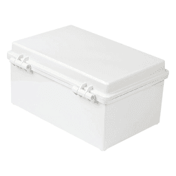 Gabinete IP / Protección IP66 / ABS Resistente / 190 x 290 x 140 mm / Cierre Inoxidable con Opción Candado / Compatible Placa Interna