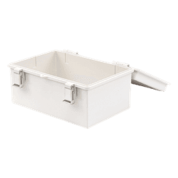 Gabinete de Protección IP / ABS Intemperie / IP66 / 300 x 300 x 180 mm / Cierre Inoxidable / Opción Candado 5 mm