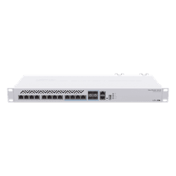 (CRS312-4C+8XG-RM) Cloud Router Switch 8 Puertos 10G RJ45, 4 compartidos RJ45/SFP+