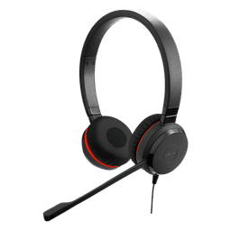 Jabra Evolve 20SE STEREO con conexión USB, micrófono con cancelación de ruido de última generación, configuración Plug and Play, Certificación Microsoft Teams (4993-823-309)