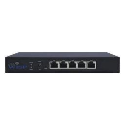 Administrador (CRM) de red WISP, controla, bloquea a los usuarios, 4 puertos LAN 10/100 Mbps, 1 puerto WAN 10/100, administración en la nube