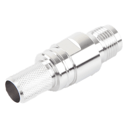 Conector TNC Hembra en Línea, Plegable Hex. con Pin Cautivo para cables Tipo RG-8/U, LMR-400
