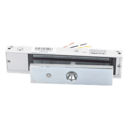 Chapa Magnética Electromagnética / 350 lbs (158.8 kg) / LED Estado / 12/24 VCC / Sensor NO/COM / Interior