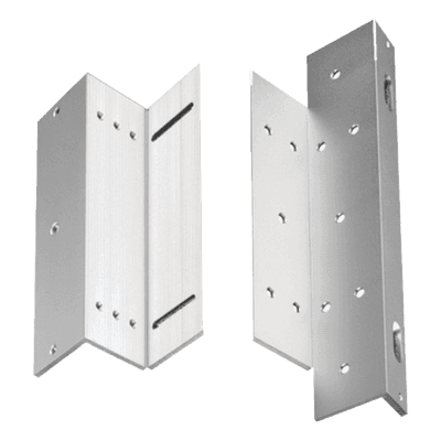 Kit de Montajes Z y L / Aluminio Reforzado / 185 x 41.8 x 25.4 mm / Para Chapa Magnética MAG350NLED