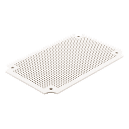 Placa Interna para Gabinete IP65 / ABS Resistente a Impactos / 250 x 160 mm / Instalación Torre, Poste o Pared / Optimizada para PoE y Baterías