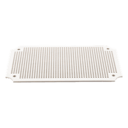 Placa Interna para Gabinete IP65 / ABS Resistente a Impactos / 250 x 160 mm / Instalación Torre, Poste o Pared / Optimizada para PoE y Baterías