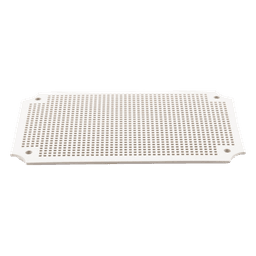 Placa Interna para Gabinete IP65 / ABS Resistente a Impactos / 250 x 160 mm / Instalación Torre, Poste o Pared / Optimizada para PoE y Baterías
