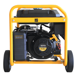 Generador a Gasolina / Planta de Emergencia de 6.5KW, 220Vac 2 Fases, Jaula con Ruedas para Fácil Traslado y Encendido Electrónico