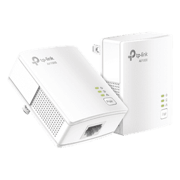 Kit Adaptador Powerline / Gigabit Ethernet 1000 Mbps / HomePlug AV2 / Alcance 300 m (984.2 ft) / Plug and Play / 1 Puerto RJ45 / Ultra Compacto