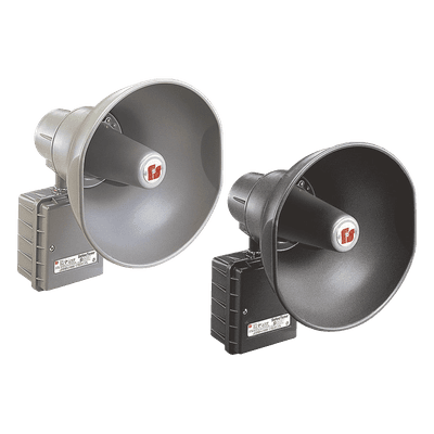 Altavoz amplificado / 30 W / IP66 / -55°C a +65°C / 120 VCA / Clasificación para ubicaciones peligrosas