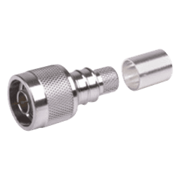 Conector N Macho Plegable con Pin Cautivo para cables Tipo RG8