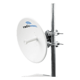 Antena Direccional de alto desempeño, Dimensiones (2 ft), Ganancia de 29 dBi, 4.9-6 GHz, Conectores N-hembra, Fácil instalación, Preensamblada, Montaje incluido 