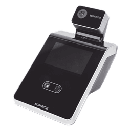 FaceStation 2 Lector Facial/ Notificación por Temperatura Alta /  Bluetooth MultiClass SE Dual RFID (125KHZ EM HID PROX 13.56MHZ Mifare DesFire / EV1 FELICA ICLASS S) Compatible con BioStar2