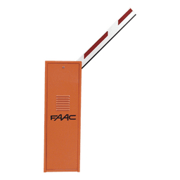 Kit de Barrera FAAC 620 RPD con Pluma Rectangular sin Iluminación / Equipo Hidráulico de Uso Intensivo / Hasta 2 Millones de Ciclos Antes de Presentar una Falla Severa