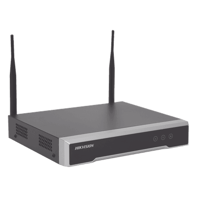 NVR IP / 8 Canales / 4 Megapixel / Wi-Fi 2.4 GHz 2x2 MIMO / 1 Bahía HDD 6 TB / Full HD / 50 Mbps Entrada