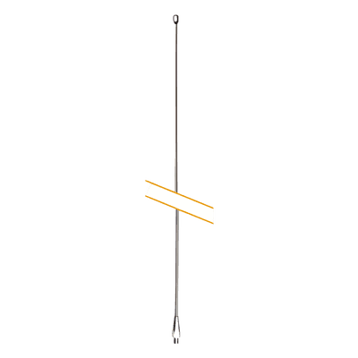 Látigo para Antena CB de 259 cm de Acero Inoxidable 