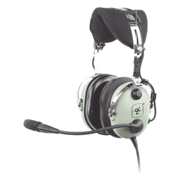 Auriculares con atenuación de ruido pasivo para radios aéreos en helicópteros