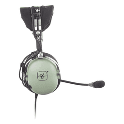 Auriculares con atenuación de ruido pasivo para radios aéreos en helicópteros