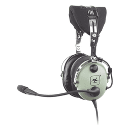 Auriculares con atenuación de ruido pasivo para radios aéreos en helicópteros