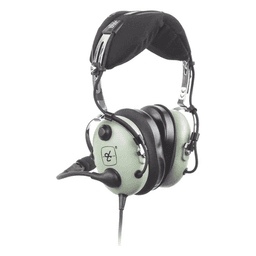 Auriculares con atenuación de ruido pasivo para radios aéreos en helicópteros