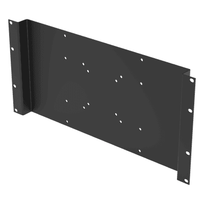 Montaje para Monitor / VESA 75x75 a 200x200 / Rack 19" / 5U / Acero / Pintura Electrostática Negra