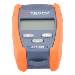 Medidor de Alta Potencia (Micro OPM) para Fibra Óptica con Localizador Visual de Fallos (VFL), Entrada Universal de 2.5 mm (para Conectores SC, ST y FC), Rango de Medición: -50 a +26 dBm