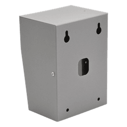 Cubierta Industrial para montaje de Porteros IP Fanvil y Grandstream, pintura electrostática color gris.