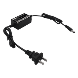 Adaptador de Pared de 12Vcc @ 1 A con cable y clavija Nema 1-15 / 0.5 metros a la toma de alimentación / 0.5 metros a la conexión del dispositivo