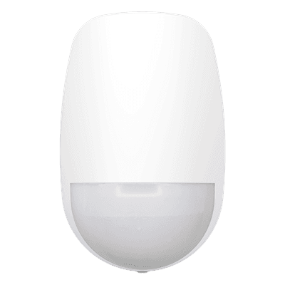 (AX PRO) Detector PIR Inalámbrico de Doble Tecnología / Inmunidad a Mascotas / Rango de Detección de 12 mts / Angulo de 85.9° de Cobertura