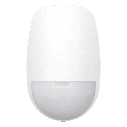 (AX PRO) Detector PIR Inalámbrico de Doble Tecnología / Inmunidad a Mascotas / Rango de Detección de 12 mts / Angulo de 85.9° de Cobertura