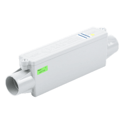Filtro para Tuberías de Detección de Humo por Aspiración / Conexión 25 mm Métrica o 1" Imperial / Instalación Vertical u Horizontal / Diseño Compacto