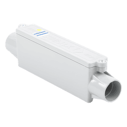 Filtro para Tuberías de Detección de Humo por Aspiración / Conexión 25 mm Métrica o 1" Imperial / Instalación Vertical u Horizontal / Diseño Compacto